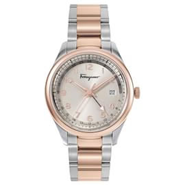 Salvatore Ferragamo-Salvatore Ferragamo Ferragamo Timeless Bracelet Watch-Metallic