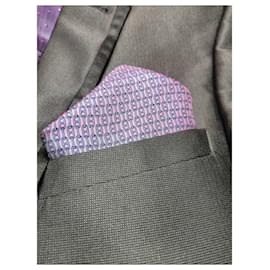 Hermès-Men Scarves-Pink