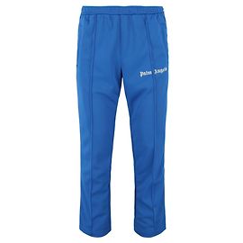 Palm Angels Stripe-Detail Track Pants Blue