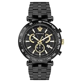Versace-Versace Bold Chrono Bracelet Watch-Black