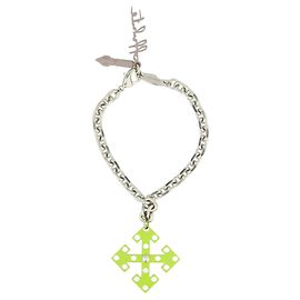 Off White Bracciale Off-White Arrow Play Argento Metallico