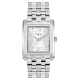 Salvatore Ferragamo-Salvatore Ferragamo Ferragamo Lace Bracelet Watch-Silvery,Metallic