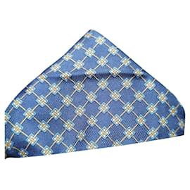 Hermès-Men Scarves-Navy blue