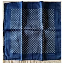 Hermès-Men Scarves-Navy blue