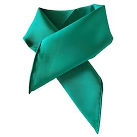Hermès-Men Scarves-Green