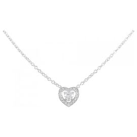 Collar de diamantes con corazón de Mauboussin Hardware de plata