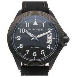 Montre Mauboussin L'heure de la paix Noir