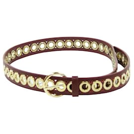Sandro L Belts Dark red