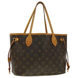 Louis Vuitton-LOUIS VUITTON Monogram Neverfull PM Tote Bag M41245 LV Auth 33169-Other