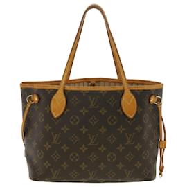 Louis Vuitton-LOUIS VUITTON Monogram Neverfull PM Tote Bag M41245 LV Auth 33169-Other