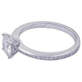 Chopard-Chopard anel de diamante 1,01 ct, OURO BRANCO.-Outro