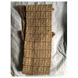 Fendi-Fendi neck cover-Brown
