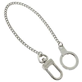 LOUIS VUITTON Chenne Anokre Key Holder metal Silver M65076 LV Auth am3359 Silvery