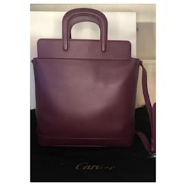 Cartier-Handtaschen-Bordeaux