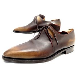 SCARPE CORTHAY DERBY ARCA 7.5 41.5 Derby 2 SCARPE CON OCCHIELLO DI CUOIO MARRONE Marrone