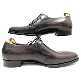 Berluti-BERLUTI ATELIER MADE TO MEASURE DERBY SHOES 7.5 41.5 BESPOKE SHOES-Brown
