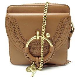 See by Chloé NEUE HANDTASCHE SEE BY CHLOE PETIT CAMERA JOAN LEATHER CAMEL LEATHER HANDTASCHE Karamell