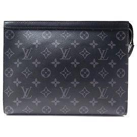 NEUE LOUIS VUITTON REISETASCHE IN CANVAS MONOGRAMM ECLIPSE TASCHE Schwarz