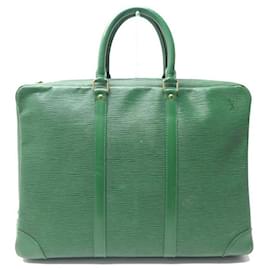 Louis Vuitton-LOUIS VUITTON SIRIUS HAND TRAVEL BAG 40 CM SUITCASE EPI LEATHER GREEN BAG-Green