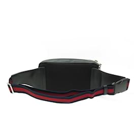 Gucci-NEW GUCCI GG BELT BAG 474293 upperR BELT CANVAS SUPREME GG upperR BAG-Black