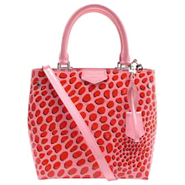 Louis Vuitton-NEW LOUIS VUITTON HANDBAG M42032 JUNGLE DOTS TOTE SUGAR PINK POPPY BAG-Pink