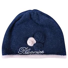 Blumarine-Hats-Pink,Navy blue