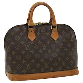 Louis Vuitton-Bolsa de mão M LOUIS VUITTON com monograma Alma M51130 Autenticação de LV 33281-Outro
