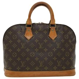 Louis Vuitton-Bolsa de mão M LOUIS VUITTON com monograma Alma M51130 Autenticação de LV 33281-Outro