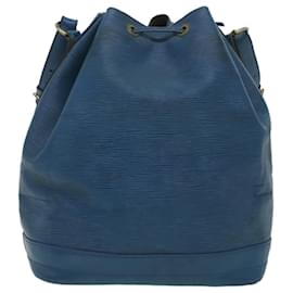 Louis Vuitton-LOUIS VUITTON Epi Noe Shoulder Bag Blue M44005 LV Auth 33289-Blue