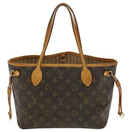 Louis Vuitton-LOUIS VUITTON Monogram Neverfull PM Tote Bag M41245 LV Auth 33222-Other