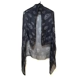 Alexander Mcqueen-Alexander McQueen skull-Black