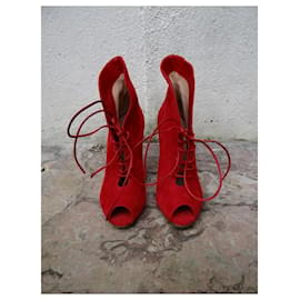 Gianvito Rossi-ankle boots-Rosso