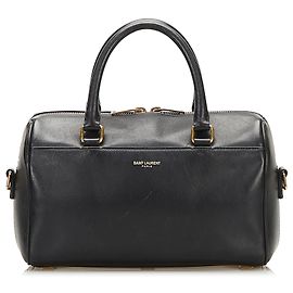 Saint Laurent Borsa da viaggio classica per bebè nera Nero