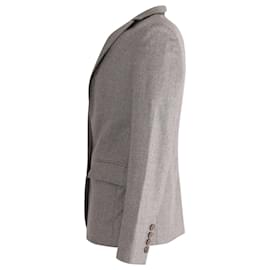 Stella Mc Cartney-Stella McCartney Singla-Breasted Blazer in Grey Laine-Grey