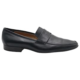 Hermès-Mocassins Hermes Tokyo en Cuir Noir-Noir