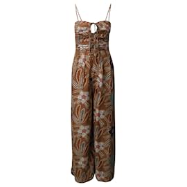 Ulla Johnson-Ulla Johnson Khalida Jumpsuit in Multicolor Silk -Multiple colors