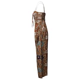 Ulla Johnson-Ulla Johnson Khalida Jumpsuit in Multicolor Silk -Multiple colors