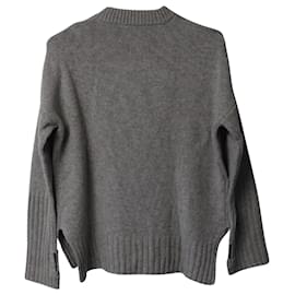 Zadig & Voltaire-Zadig & Voltaire Alma Sweater in Grey Cashmere-Grey