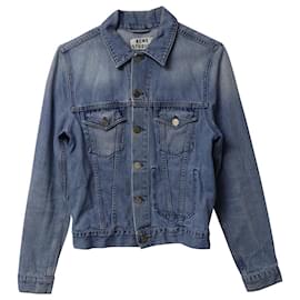 Acne-Acne Studios Denim Jacket in Light Blue Cotton-Blue,Light blue