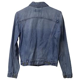 Acne-Acne Studios Denim Jacket in Light Blue Cotton-Blue,Light blue