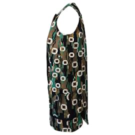 Balenciaga-Balenciaga Printed Dress in Multicolour Polyester-Other,Python print