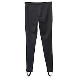 Gucci-Gucci Technical Jersey Stirrup Leggings in Black Polyester-Black