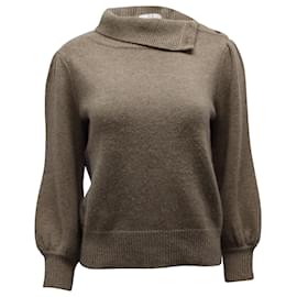 Marc by Marc Jacobs-CO Essentials Knitted Sweater in Taupe Wool -Brown
