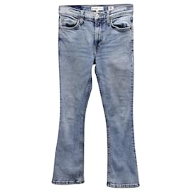 Re/Done-Jeans de perna reta RE/DONE em algodão azul claro-Azul,Azul claro