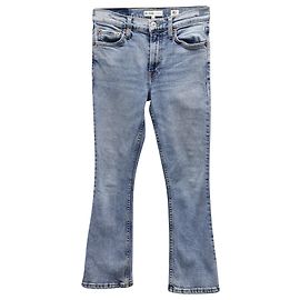RE/DONE Jeans Gamba Dritta in Cotone Azzurro Blu Blu chiaro