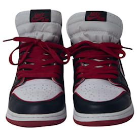 Autre Marque-Nike Air Jordan 1 Retro High OG Bloodline en cuero negro-Negro