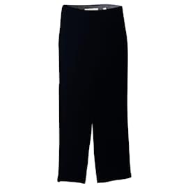 Vince-Calça Vince Pull On em veludo preto-Preto