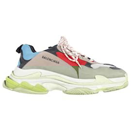 Balenciaga-Balenciaga Triple S Sneakers in Multicolor Polyurethane -Multiple colors