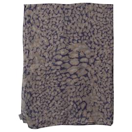 Diane Von Furstenberg-Diane Von Furstenberg Animal Print Scarf in Purple Modal-Other