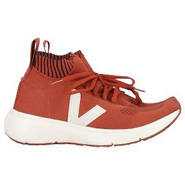 Baskets Rick Owens x Veja V-Knit en Polyester Rouge Rouge